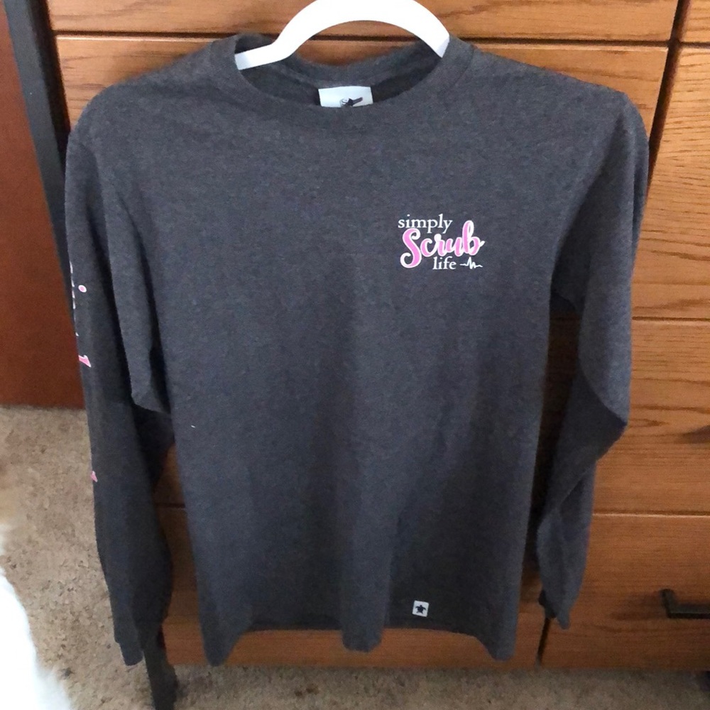 Simply southern scrub long sleeve tee